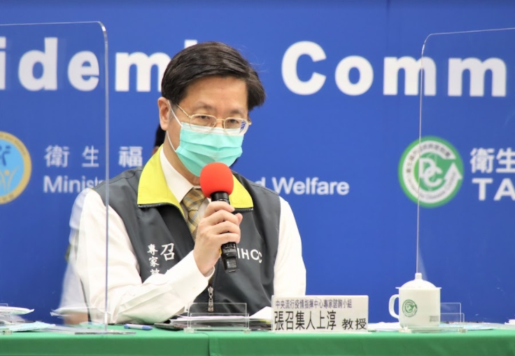 指揮中心專家諮詢小組召集人張上淳。 圖：指揮中心／提供