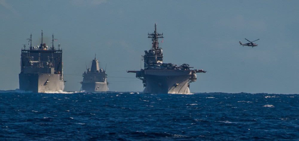 兩年一度的美澳「護身軍刀」(Talisman Sabre)聯合軍事演習一向被視為兩國結盟的重要象徵。 圖：翻攝自環球網