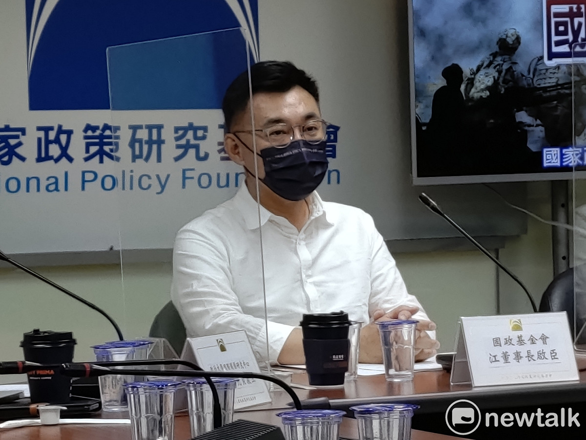 國民黨主席江啟臣。 圖：黃建豪/攝(資料照)