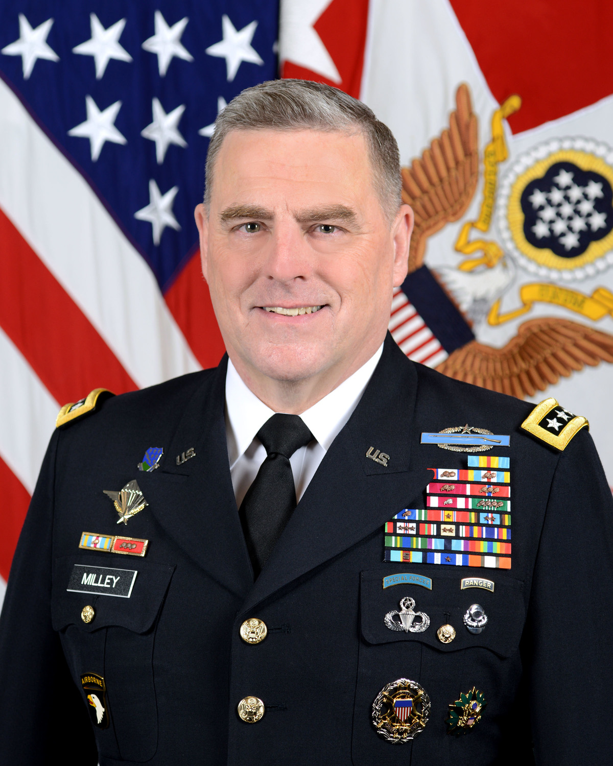 美國參謀長聯席會議主席馬克·米利（Mark Milley）。 圖 : 翻攝自維基百科 (資料照)