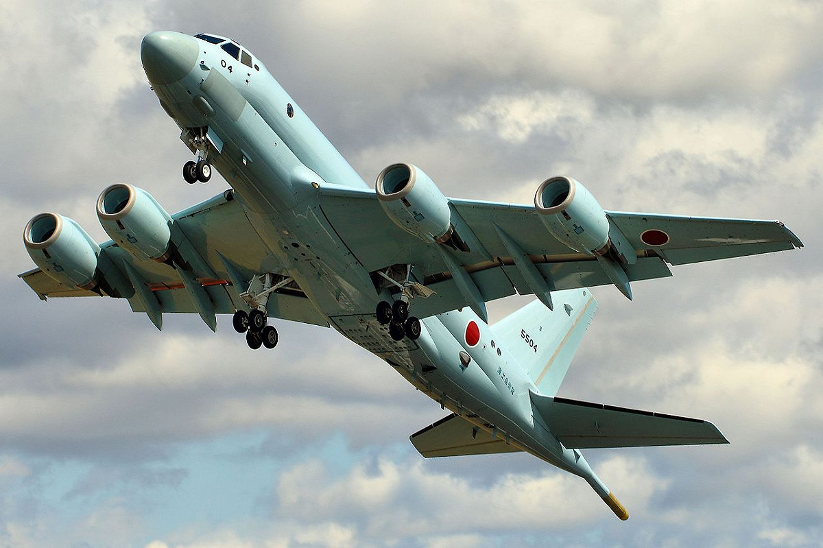 P-1是一款由日本海上自衛隊所操作的海上反潛巡邏機， 圖：擷取自維基百科