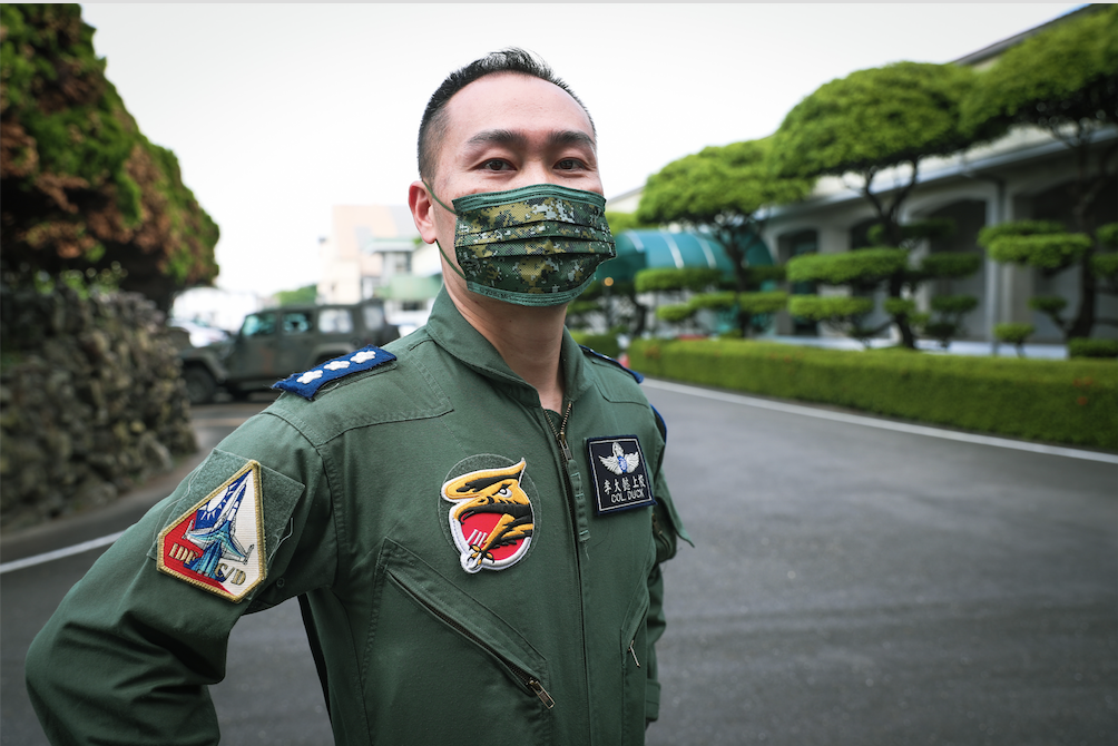 IDF飛行員李大懿上校。 圖：軍聞社／提供