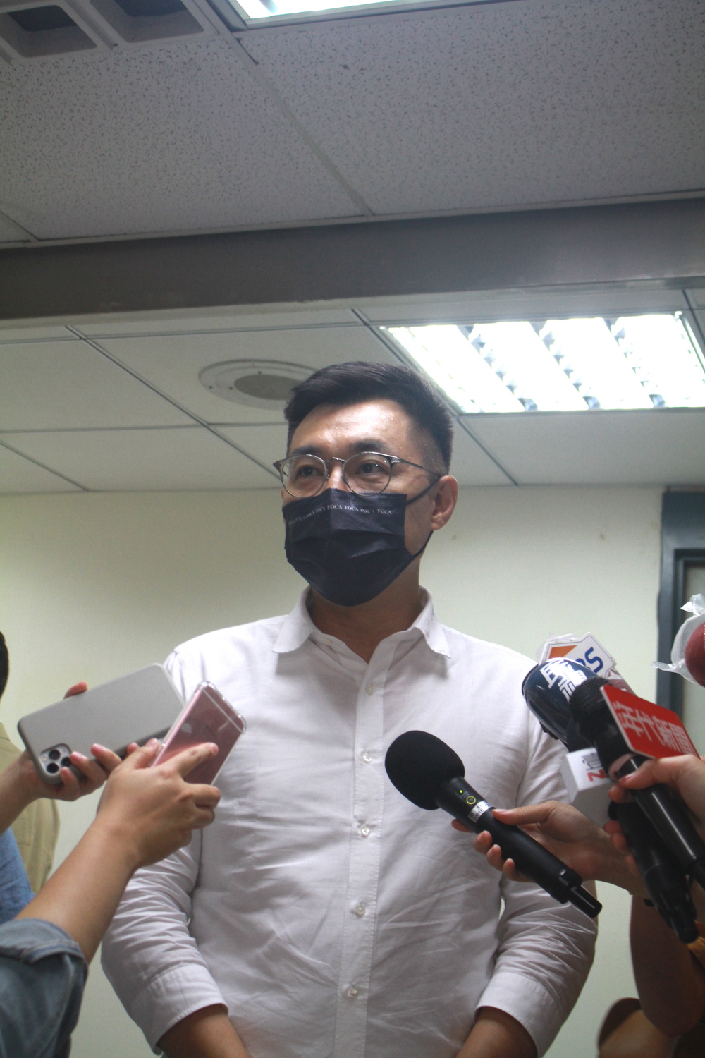 國民黨主席江啟臣。 圖：周煊惠 / 攝