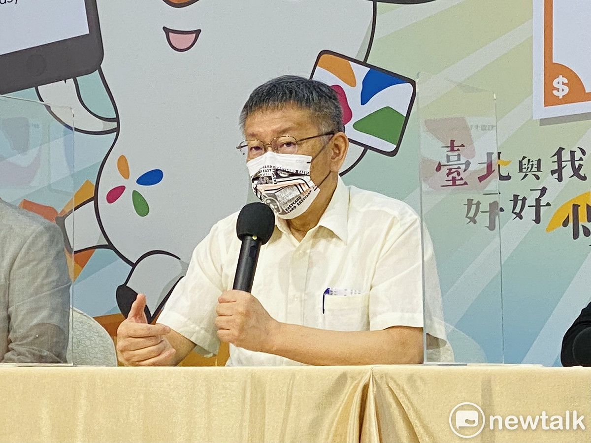 台北市長柯文哲。 圖：周煊惠 / 攝