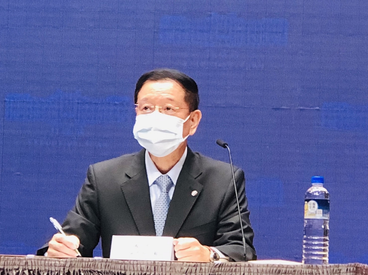 國防部王信龍上將副部長。 圖：謝莉慧/攝