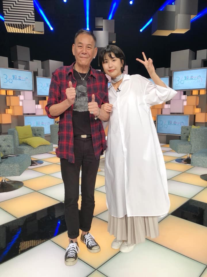 龍劭華與女兒陳璇感情非常好，先前還曾一起上節目。  圖：翻攝自龍劭華臉書