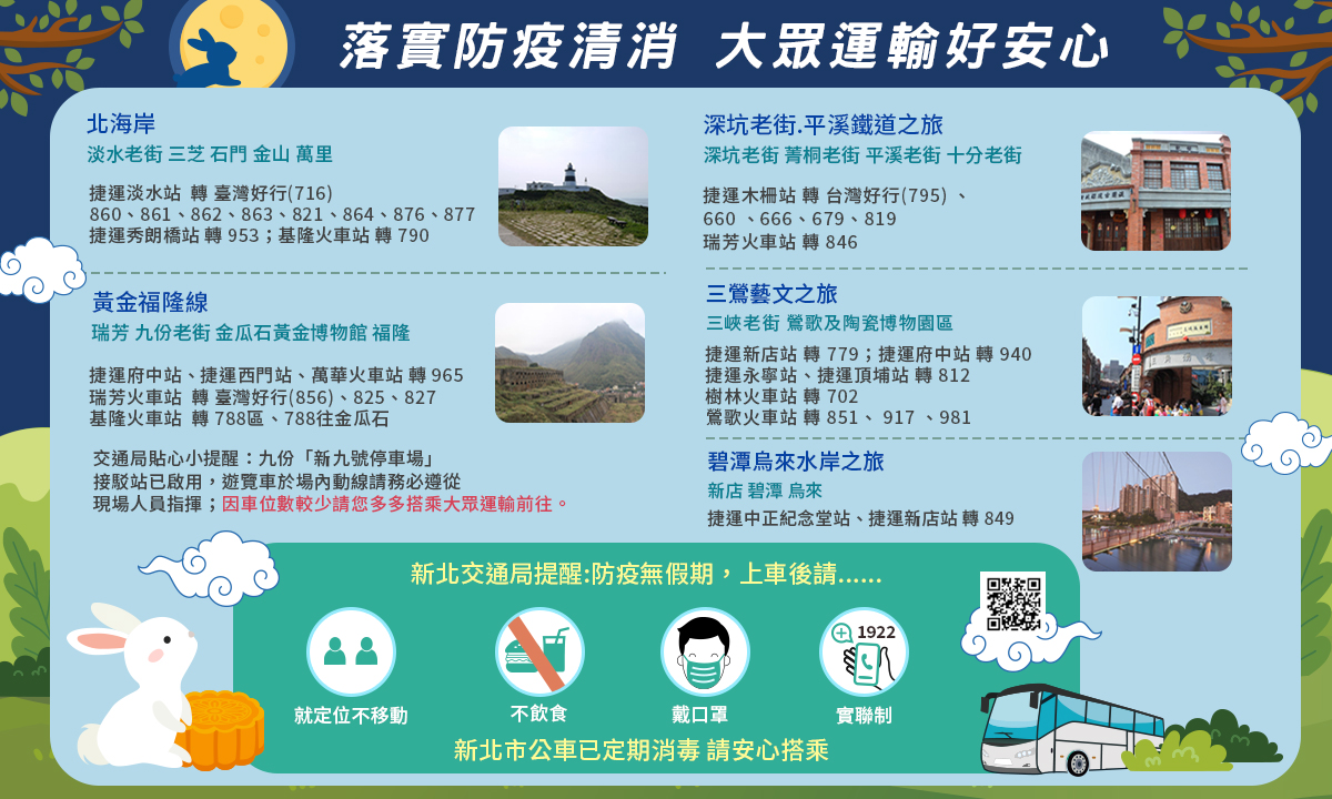 落實防疫清消 大眾運輸好安心。 圖：新北市交通局提供
