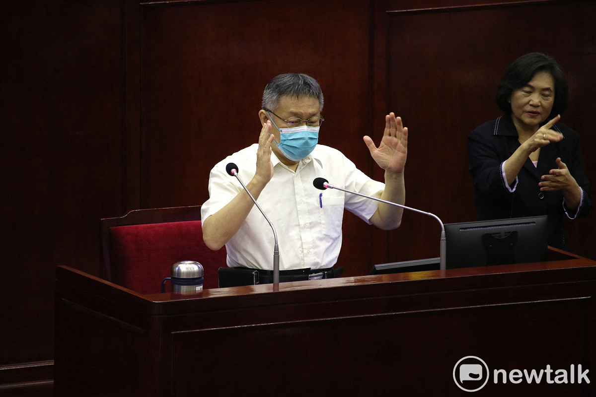 台北市長柯文哲。 圖：周煊惠 / 攝（資料照）