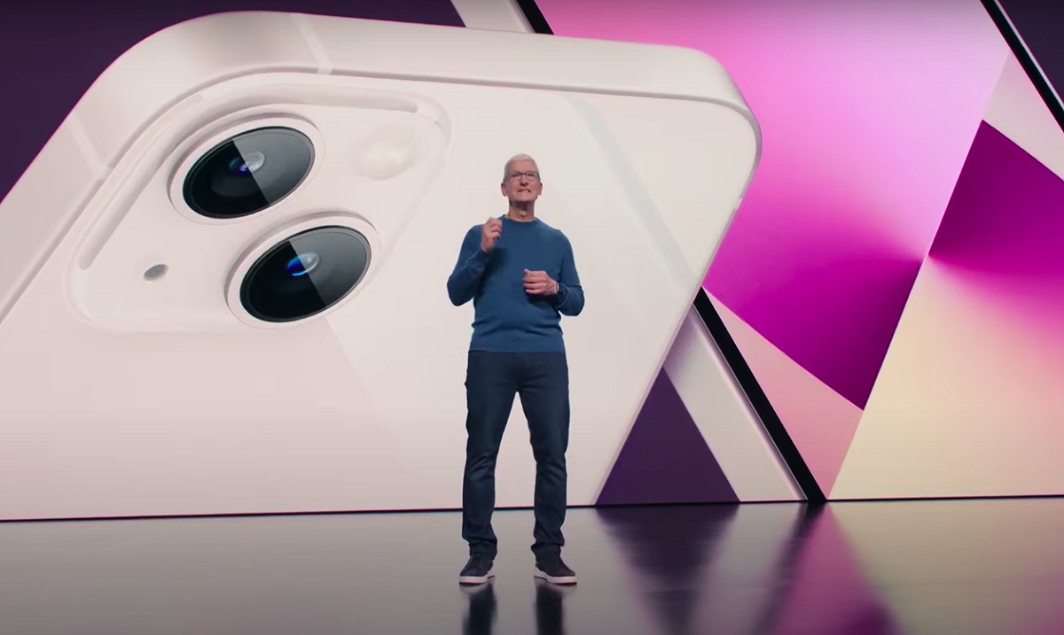 蘋果執行長庫克。 圖：翻攝自Apple YouTube
