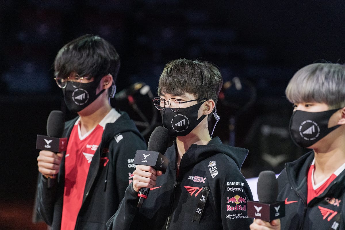 T1今傳出工作人員確診消息。 圖：翻攝自LCK Flickr