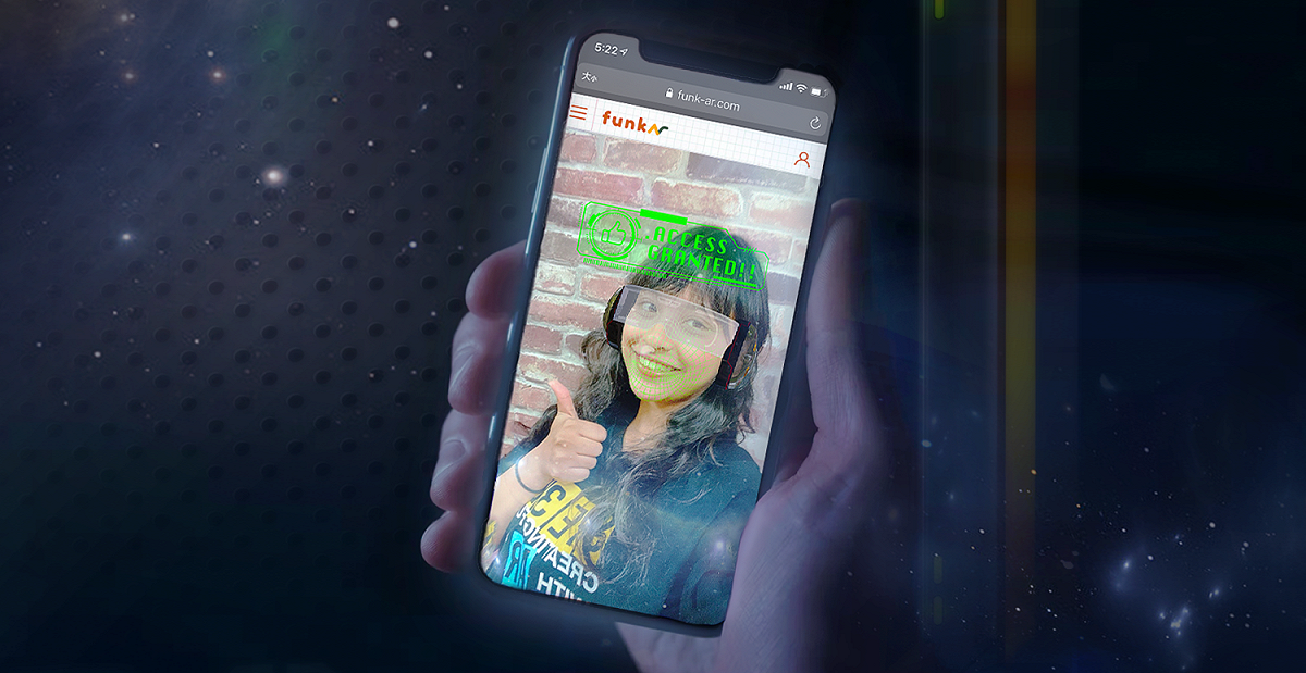 啟雲科技稱FunkAR為虛擬世界元宇宙（Metaverse）的入口。 圖：啟雲科技/提供