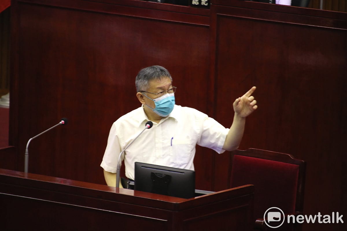 台北市長柯文哲。 圖：周煊惠 / 攝（資料照）