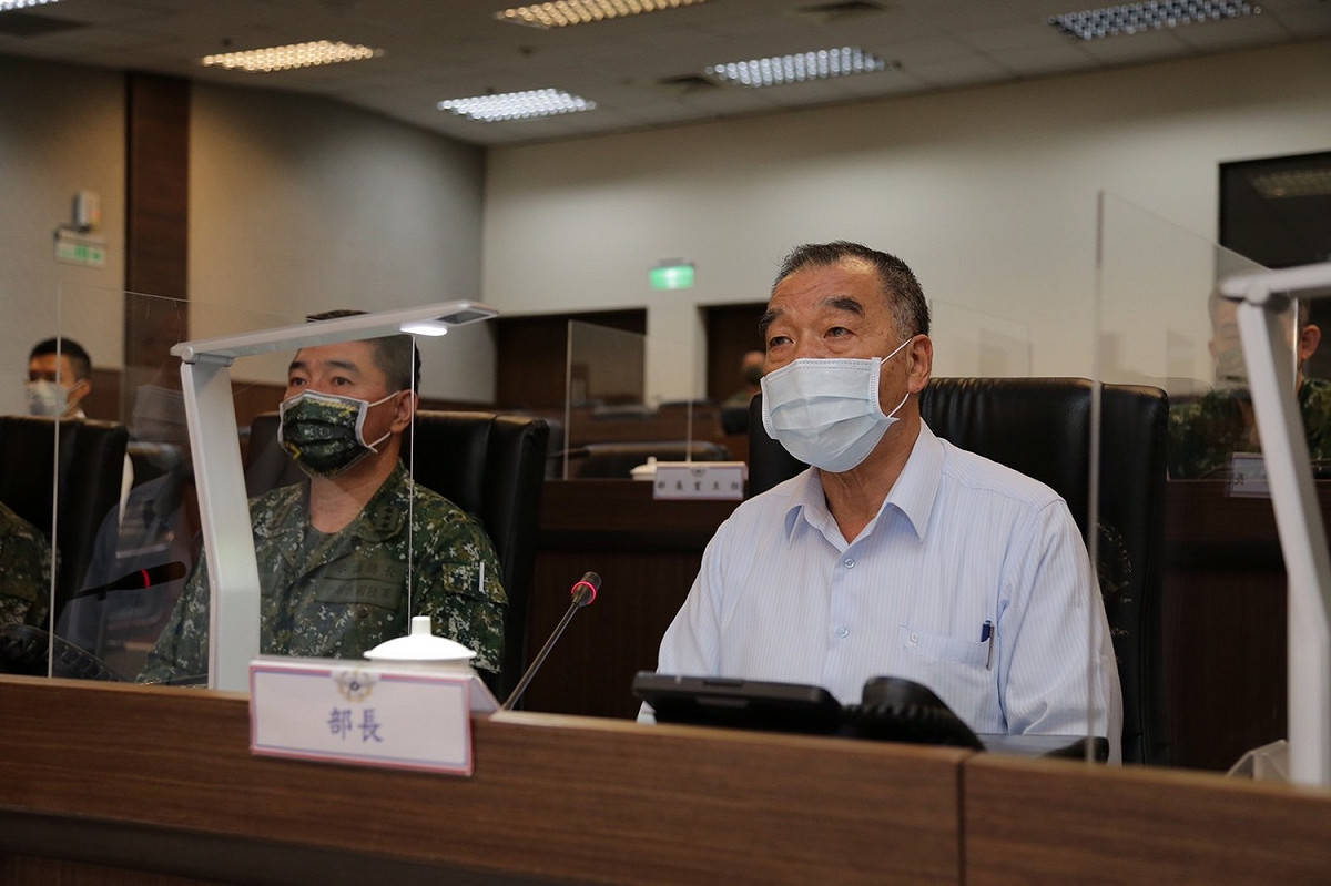 漢光37號演習今(17)日結束，國防部長邱國正轉達蔡英文總統肯定國軍表現。 圖:軍聞社提供。