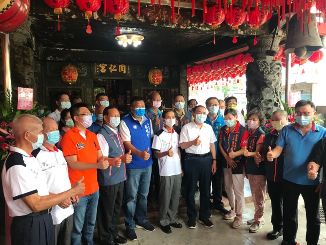 三重同仁宮，長年推動公益慈善回饋社會，也響應新北市實物銀行和好日子愛心大平台，年年榮獲新北市績優宗教團體肯定。 圖：新北市民政局提供