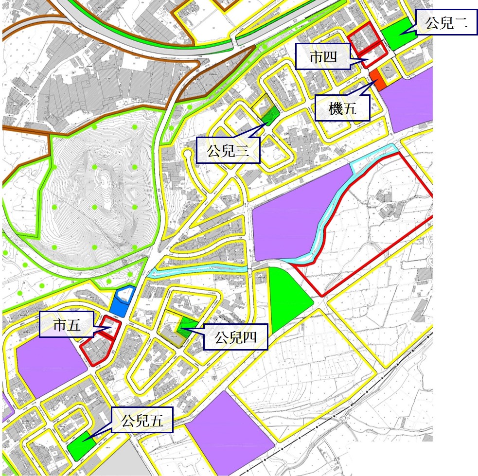 變2-1案 變更內容示意圖。 圖：新北市城鄉局提供