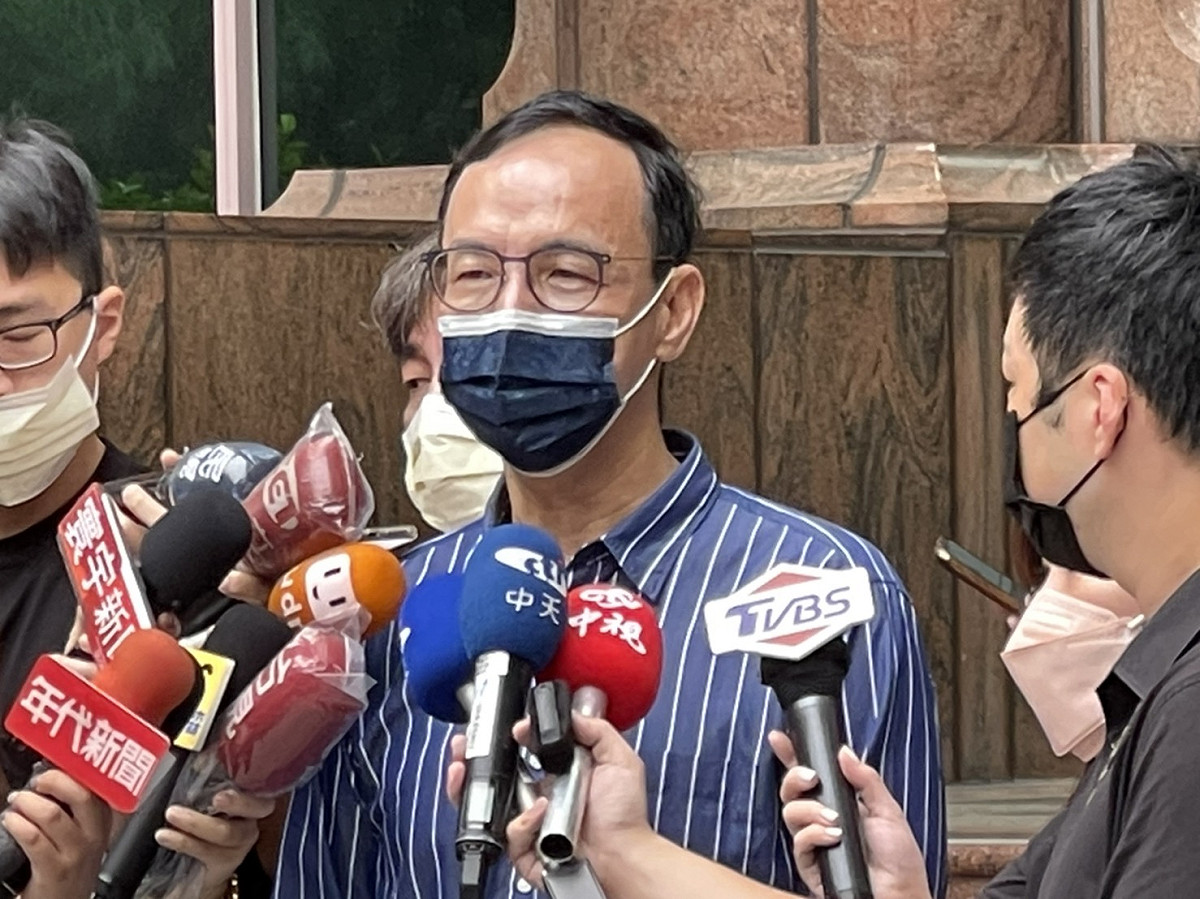 朱立倫表示，國民黨會全黨動員罷免陳柏惟，讓民進黨知道這個是一個民怨的出口。 圖：朱立倫辦公室／提供