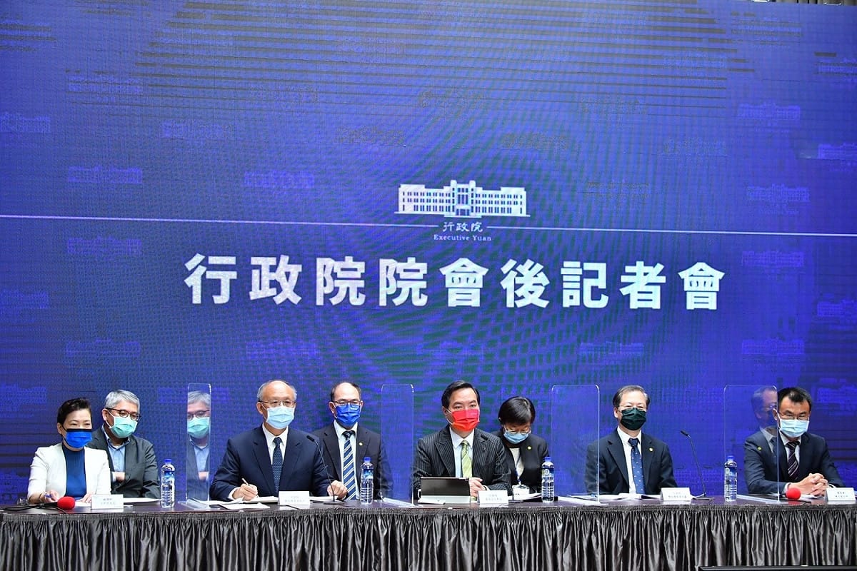 行政院會今（23）日舉行院會後記者會。 圖：行政院提供