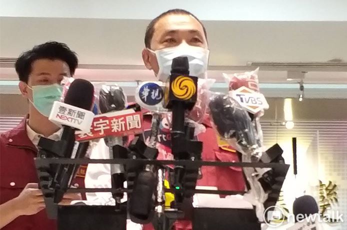 侯友宜表示，有關鴻騰精密工程師快篩陽性，市府已將檢體送中央判定，該公司同辦公室同仁經採檢全數陰性。 圖：林昀真／攝(資料照)