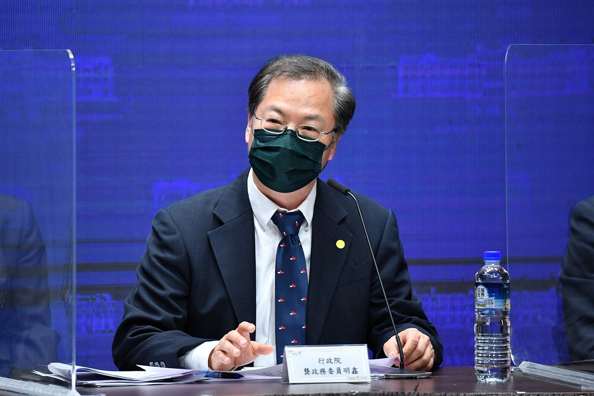 國發會主委龔明鑫。 圖：行政院提供