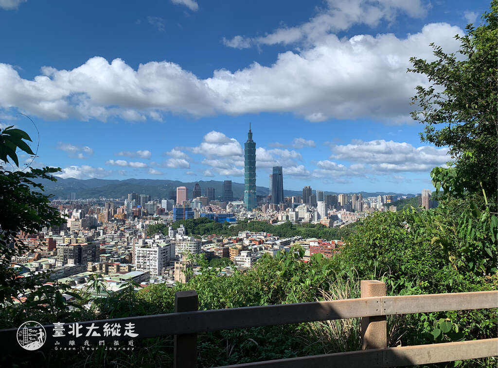 登上福州山觀景台，台北市景盡收眼底。 圖：台北觀傳局／提供
