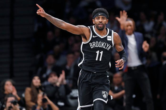 籃網明星後衛Kyrie Irving。 圖／美聯社／達志影像