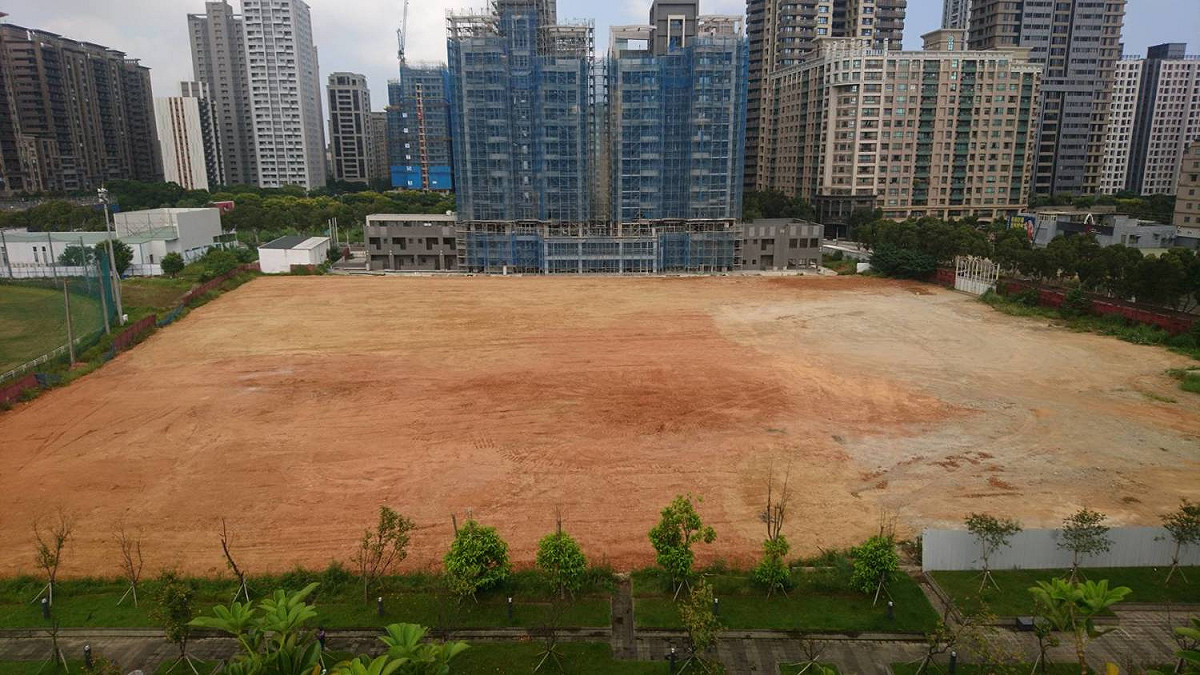 林口區力行段土地標售案公告，這次招商對象除影視與周邊相關業者外，也適合技術服務業興建企業營運總部與研發、製造。 圖：新北市經發局提供
