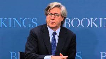 巴里克黃金公司執行董事長、前高盛總裁桑頓（John Thornton）在今年8月下旬訪問北京，密會了中國副總理韓正。 圖 : 翻攝自youtube
