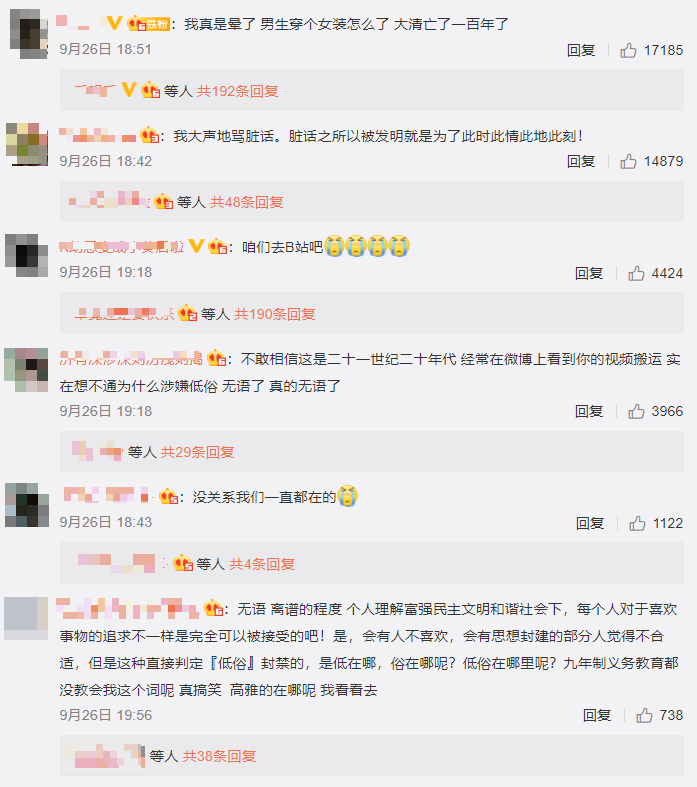 許多中國網友替康雅雅叫屈。 圖：翻攝自微博