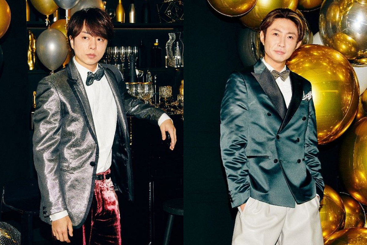 ARASHI (嵐)成員櫻井翔(左)和相葉雅紀(右)兩人在今(28)日同時發布結婚喜訊。 圖：翻攝自IG/arashi_5_official