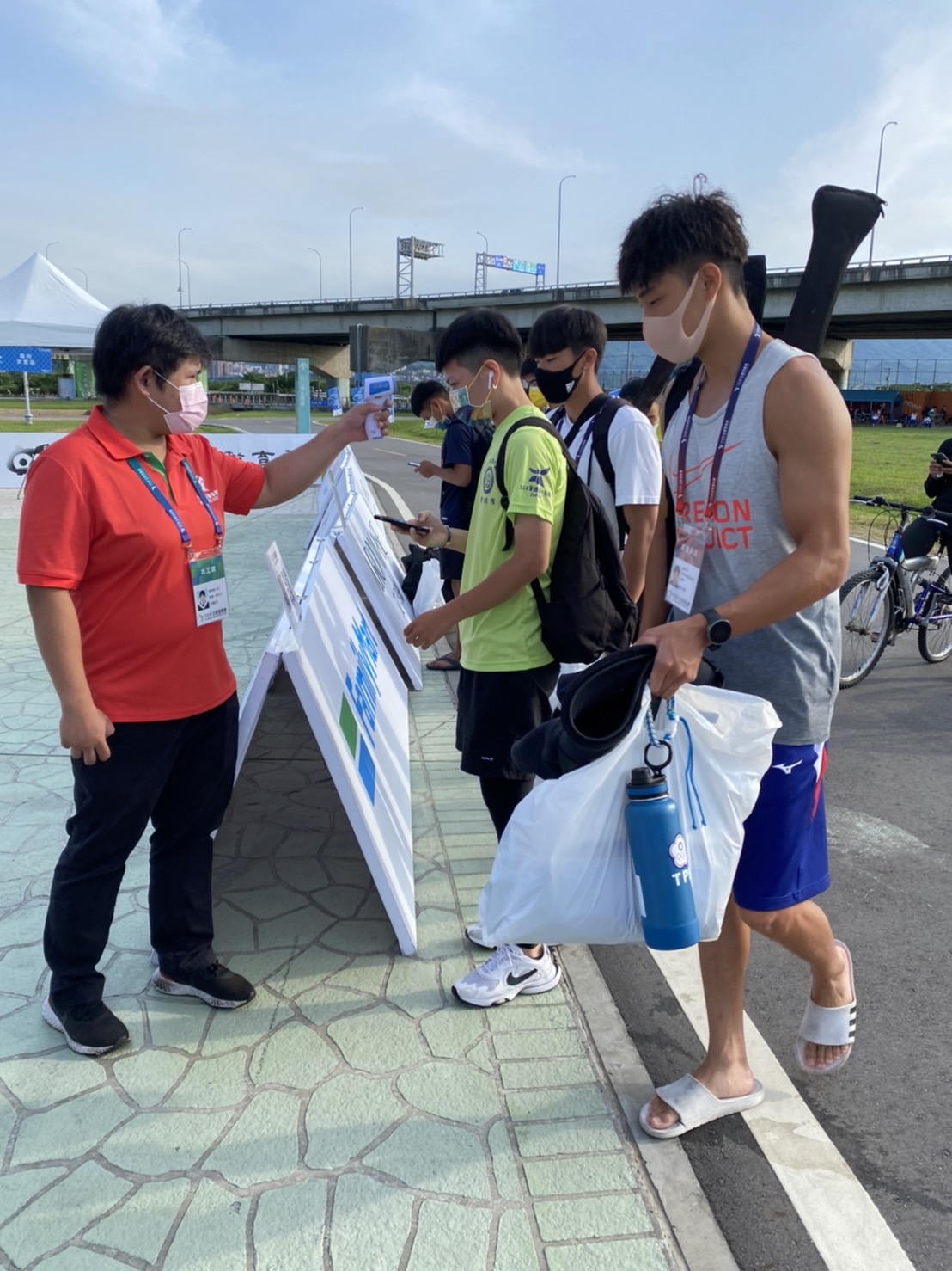 全運會最高標準防疫措施 確保選手安心上場。 圖：新北市體育處提供