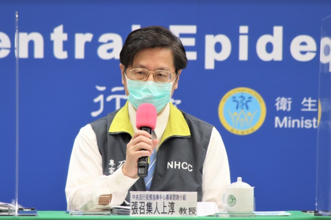 指揮中專家諮詢小組召集人張上淳。 圖：中央流行疫情指揮中心／提供