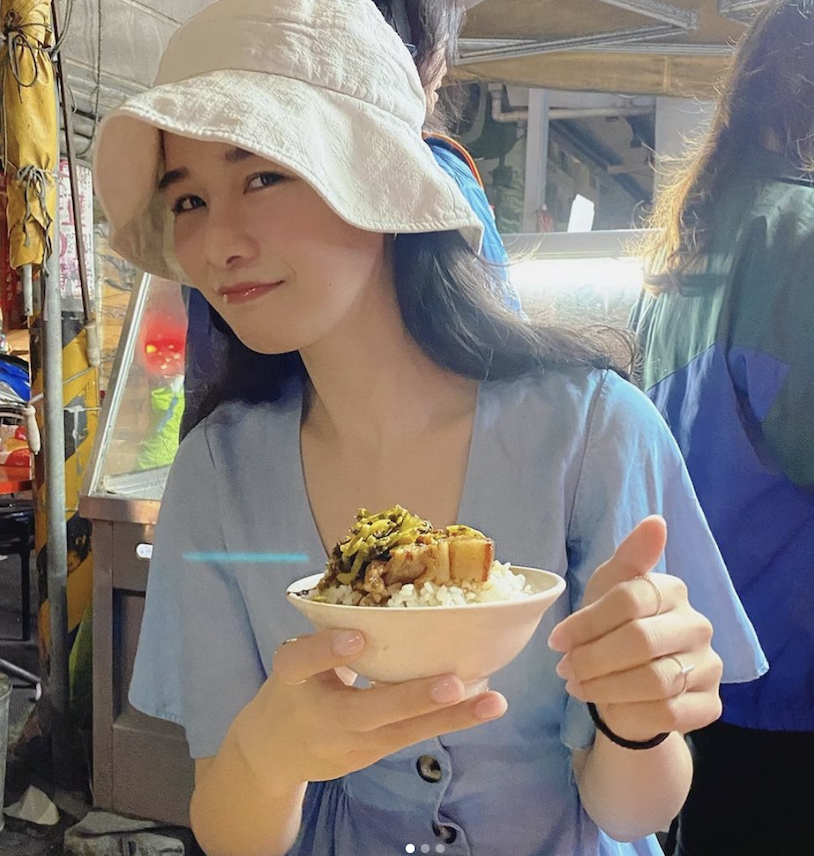 YouTuber千千以大食量著稱。 圖：翻攝IG/千千