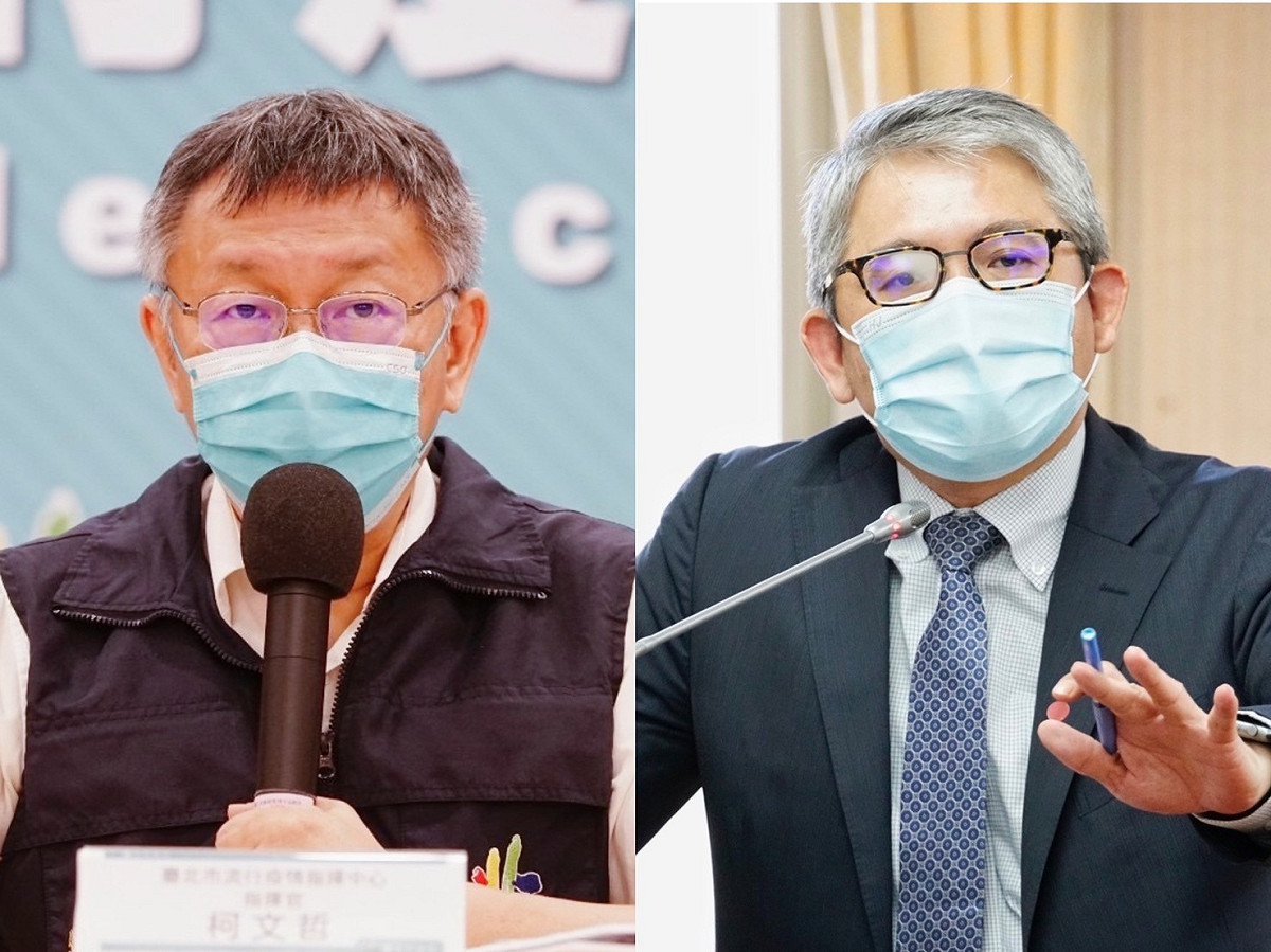 台北市長柯文哲（左）及內政部次長花敬群（右）因社宅問題多次槓上。（資料照） 圖：台北市政府提供/張良一攝（新頭殼合成）