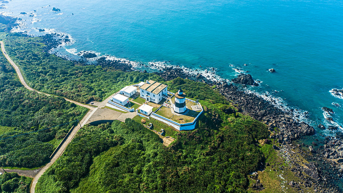 俯瞰富貴角。 圖：新北市觀旅局提供
