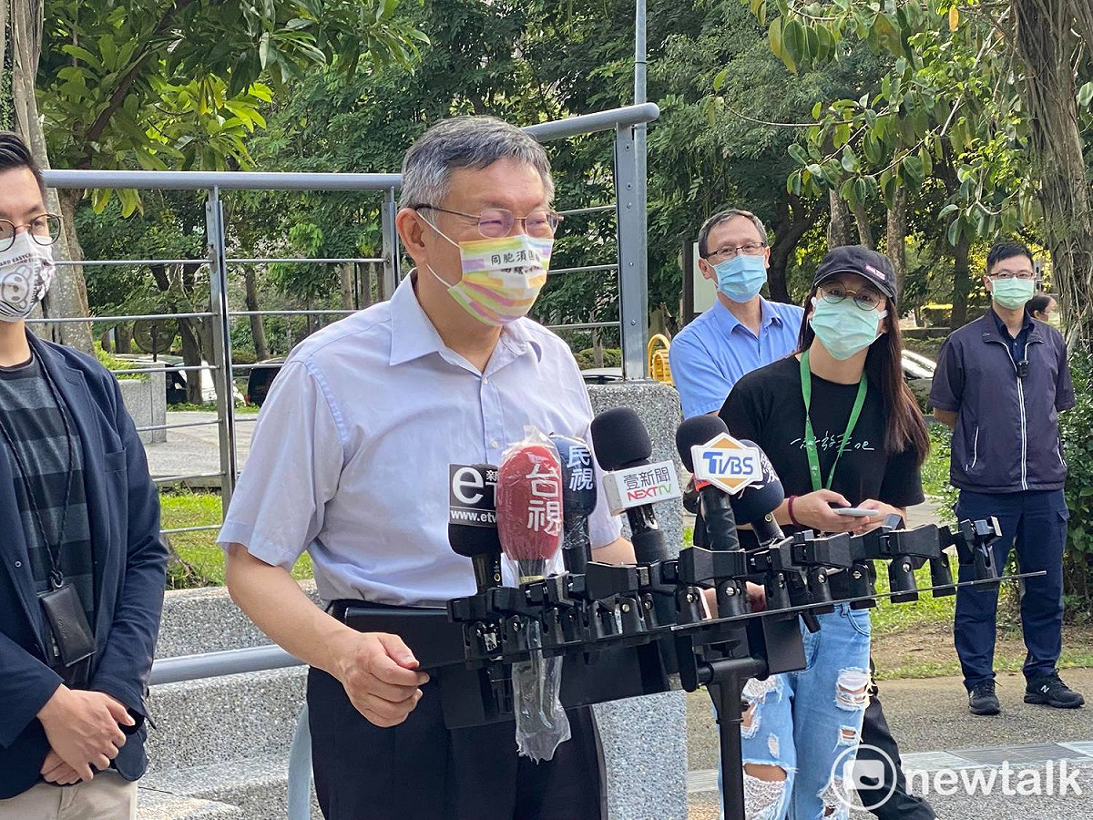台北市長柯文哲。 圖：周煊惠/攝（資料照片）
