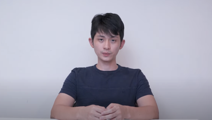 博恩拍片解釋事件始末。 圖：翻攝YT