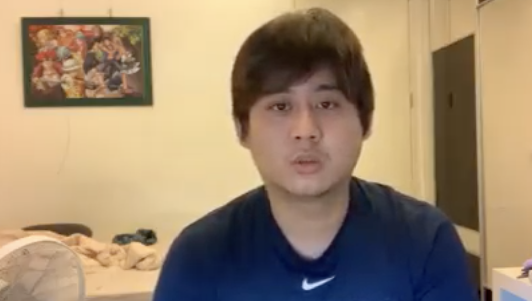 老K拍片說明事件。 圖：翻攝FB/老K
