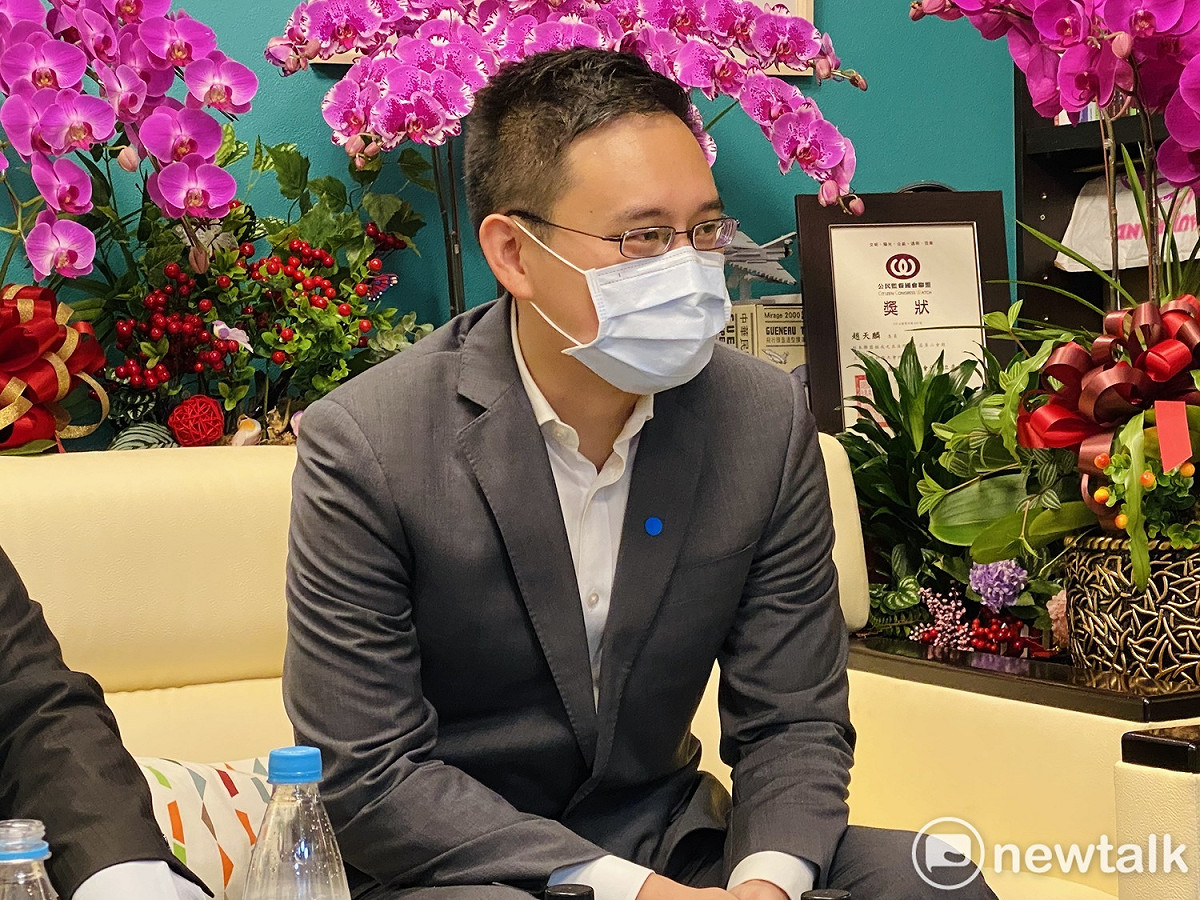 駐美代表處前政治組長、「口譯哥」趙怡翔。 圖：周煊惠 / 攝（資料照）