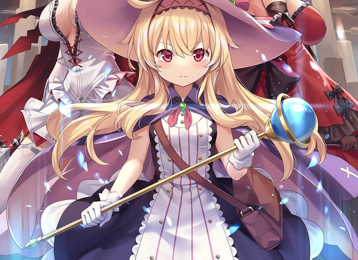 《小魔女諾貝塔》與hololive的合作激怒大批中國小粉紅。 圖：翻攝自《小魔女諾貝塔》Steam