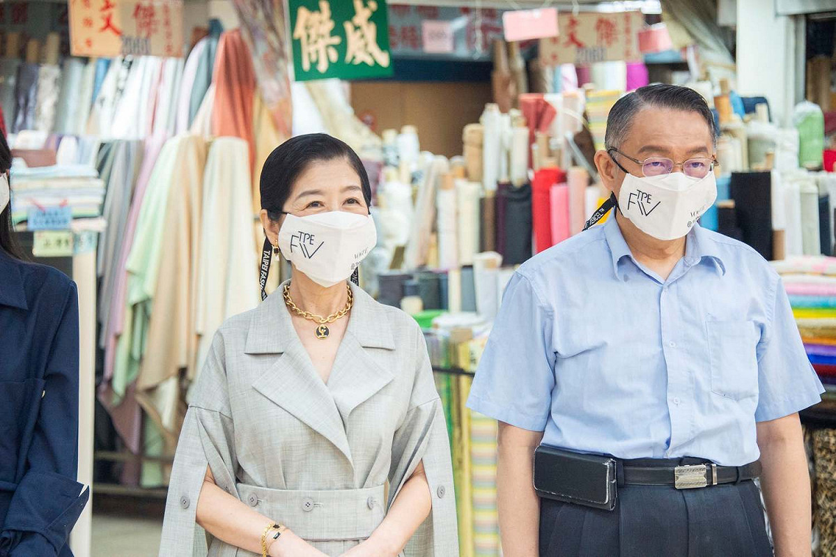 台北市長柯文哲與妻子陳佩琪。 圖：翻攝陳佩琪臉書
