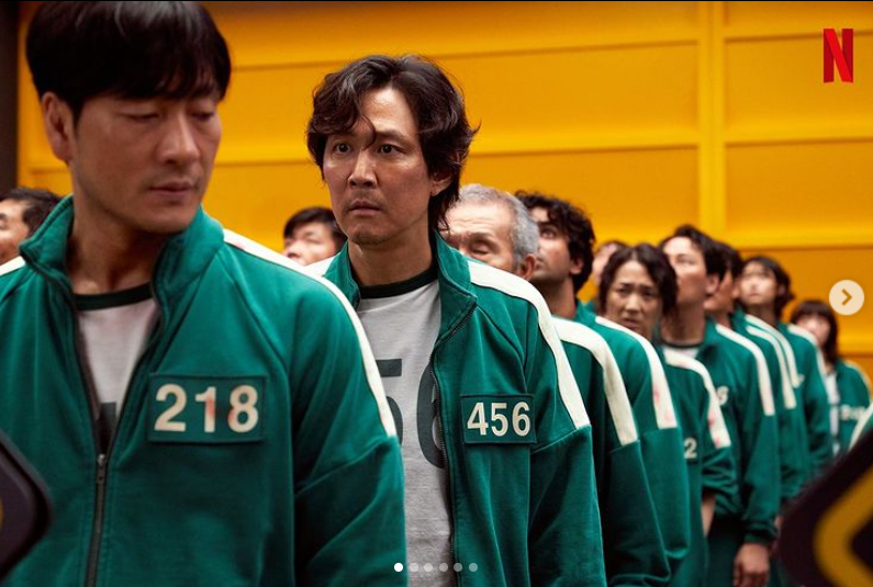 《魷魚遊戲》近來在全球爆紅。 圖：翻攝自IG/netflixkr