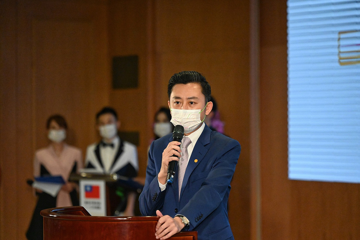 新竹市長林智堅。 圖：慶籌會提供