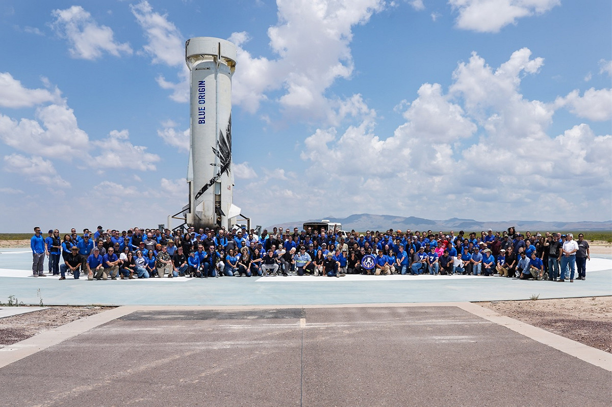藍色起源（Blue Origin）宣布，10月12日將展開第二趟素人太空之旅。 圖：取自官網