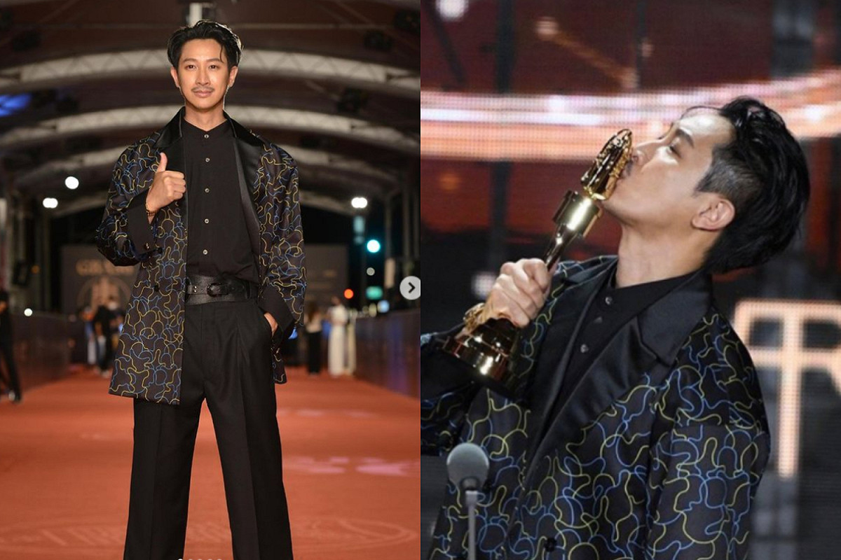 Darren(邱凱偉)以《我的婆婆怎麼那麼可愛》奪下第56屆金鐘獎「戲劇節目男配角獎」。 圖：翻攝自IG/darrenchoo1218
