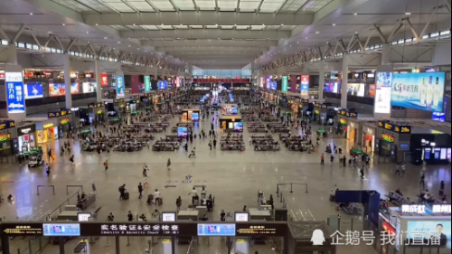 中國疫情多點爆發，上半年商務、旅遊、探親等高鐵主要客流出行需求造成極大影響，旅客出行意願也出現斷崖式下降。(示意圖) 圖 : 翻攝騰訊網