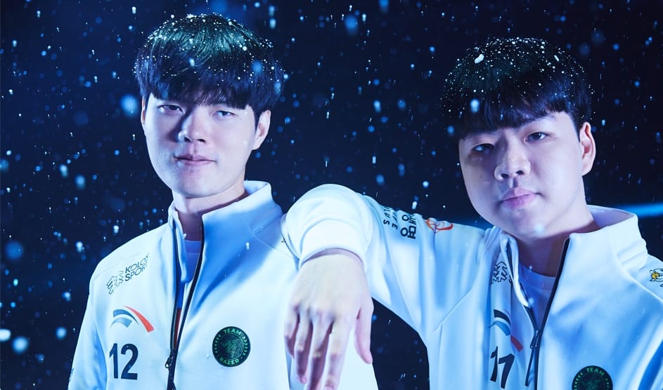 HLE的AD選手Deft昨日接受了韓文台的採訪。 圖：Riot Games/提供
