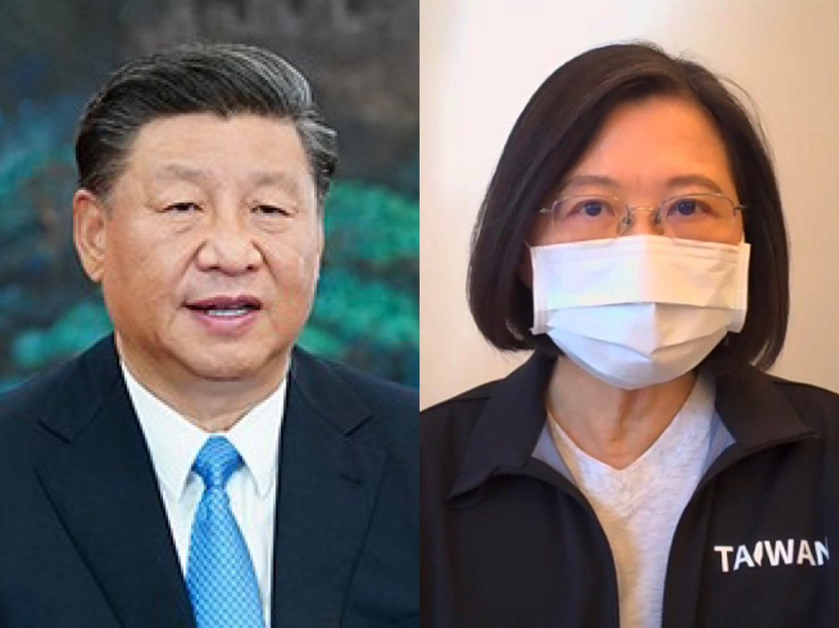 兩岸關係的和平發展走到今天這個地步，兩岸執政當局都難辭其咎！如何回到初衷以同理心相待，如何換位思考化解誤判與爭端？其實，就是我們該嚴肅看待的政治課題。圖為中共總書記習近平（左）與總統蔡英文（右）。