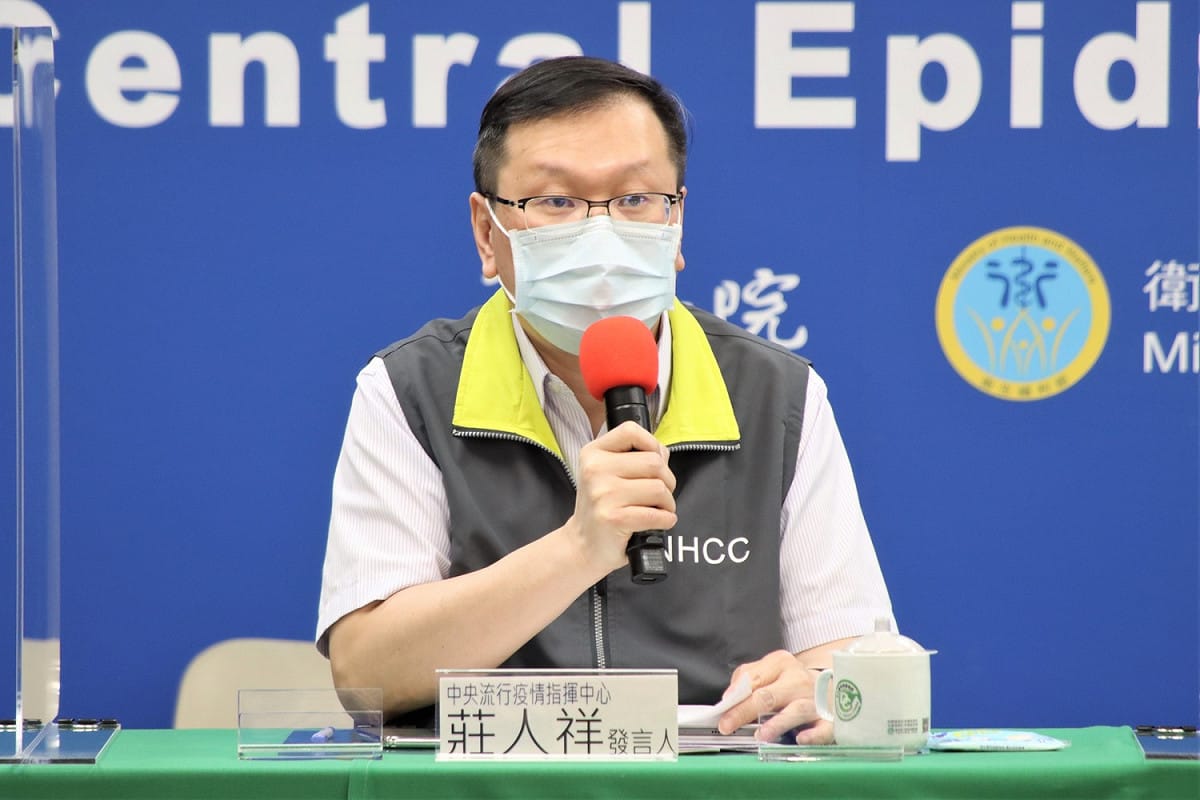 指揮中心發言人莊人祥。 圖：指揮中心/提供（資料照）