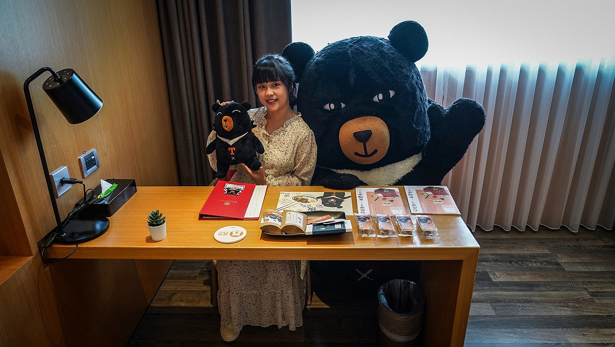 日光溫泉度假飯店的喔熊主題房。 參山處/提供
