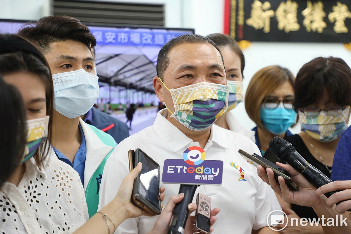 侯友宜表示，勞工的基本工資調漲他樂觀其成，他也建議中央對於受疫情衝擊的產業應更積極輔導，讓受創產業在疫後能蓬勃發展。 圖：林昀真／攝(資料照)